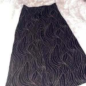 Briggs-riley Women's Brown and Black Skirt